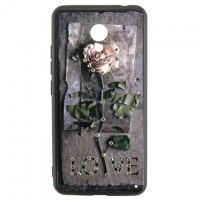 Чехол-накладка Flower Case Meizu M5c Love Rose