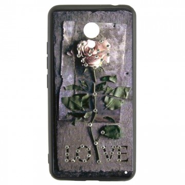 Чехол-накладка Flower Case Meizu M5c Love Rose в Одессе