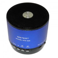 Портативная колонка WSTER WS-529 синяя