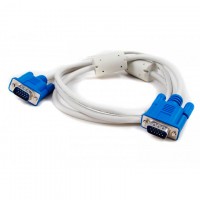 Кабель VGA-VGA с ферритовым фильтром 3m White