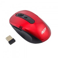 Мышь беспроводная Acer 2.4G красная