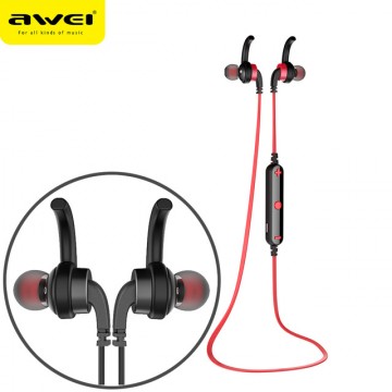 Bluetooth наушники с микрофоном AWEI A960BL Red в Одессе