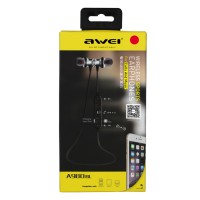 Bluetooth наушники с микрофоном AWEI A980BL Pink