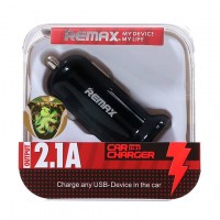 Автомобильное зарядное устройство Remax Mini RCC101 2USB 2.1A black