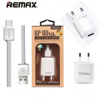 Сетевое зарядное устройство Remax Proda RP-U11 1USB 1.0A micro-USB white