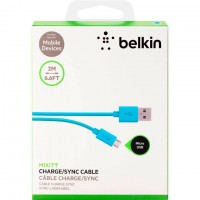 USB кабель Belkin micro-USB 1m синий
