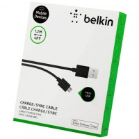 USB кабель Belkin micro-USB 1m черный