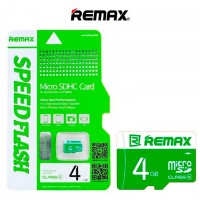 Карта памяти Remax MicroSD 4GB 10 class