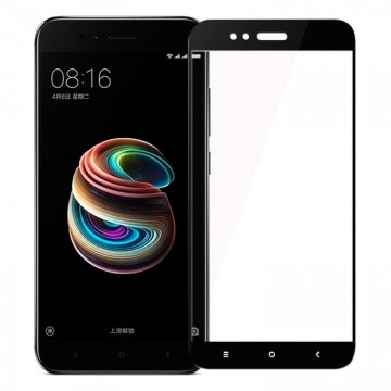 Защитное стекло Full Glue Xiaomi Mi5X, Mi A1 black тех.пакет в Одессе