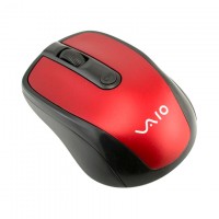 Мышь беспроводная SONY VAIO 2.4G красная