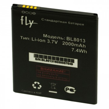 Аккумулятор Fly BL8013 2000 mAh FS506 Cirrus 3 AAAA/Original тех.пакет в Одессе