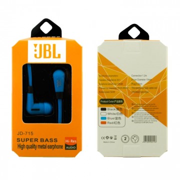 Наушники JBL JD-715 синие в Одессе