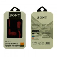 Наушники Sony SN-716 красные