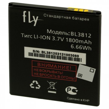 Аккумулятор Fly BL3812 1800 mAh IQ4416 AAAA/Original тех.пакет в Одессе