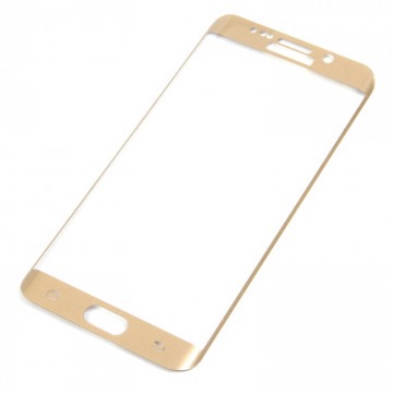 Защитное стекло 3D Samsung S6 G920 gold тех.пакет в Одессе