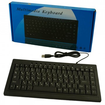 Клавиатура Mini 838 черная в Одессе
