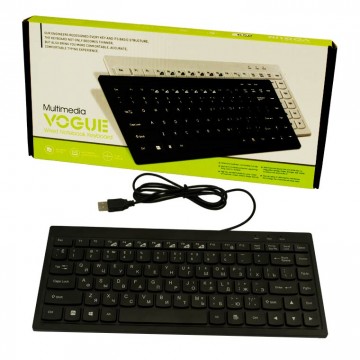 Клавиатура Mini Vogue 658 черная в Одессе