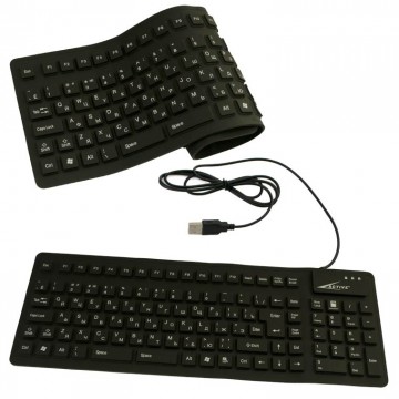 Клавиатура силиконовая Active 85KB черная в Одессе
