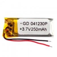 Аккумулятор GD 041230P 250mAh Li-ion 3.7V