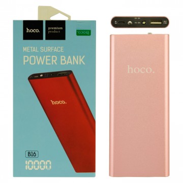 Power Bank Hoco B16 10000 mAh (High copy) розовый в Одессе