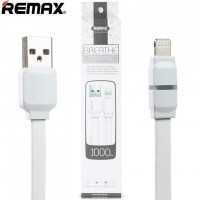 USB кабель Remax Breathe RC-029i lightning 1m белый