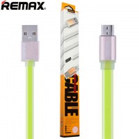 USB кабель Remax Colourful RE-005m micro USB 1m зеленый