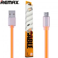 USB кабель Remax Colourful RE-005m micro USB 1m оранжевый