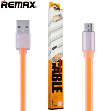 USB кабель Remax Colourful RE-005m micro USB 1m оранжевый в Одессе