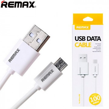 USB кабель Remax Fast RC-007m micro USB 1m белый в Одессе