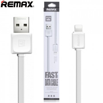 USB кабель Remax Fleet speed RC-008i Lightning 1m белый в Одессе