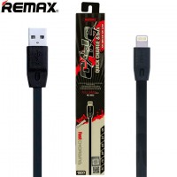 USB кабель Remax FullSpeed RC-001i lightning 1m черный