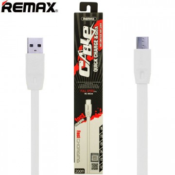 USB кабель Remax FullSpeed RC-001i lightning 2m белый в Одессе