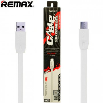 USB кабель Remax FullSpeed RC-001m micro USB 1m белый в Одессе