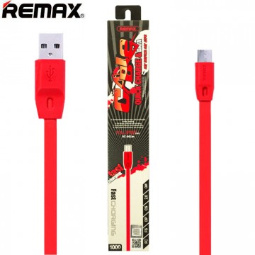 USB кабель Remax FullSpeed RC-001m micro USB 1m красный в Одессе