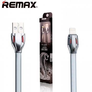 USB кабель Remax Laser RC-035i Lightning 1m серый в Одессе