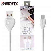 USB кабель Remax Lesu RC-050a Type-C 1m белый