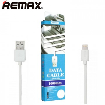 USB кабель Remax Light speed RC-06i Lightning 1m белый в Одессе