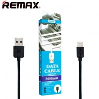 USB кабель Remax Light speed RC-06i Lightning 2m черный