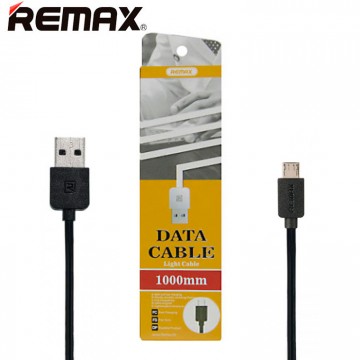 USB кабель Remax Light speed RC-06m micro USB 1m черный в Одессе