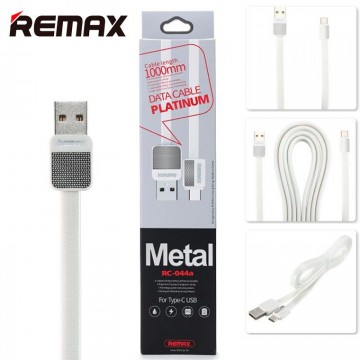 USB кабель Remax Platinum RC-044a Type-C 1m белый в Одессе