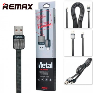 USB кабель Remax Platinum RC-044a Type-C 1m черный в Одессе