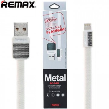 USB кабель Remax Platinum RC-044i lightning 1m белый в Одессе