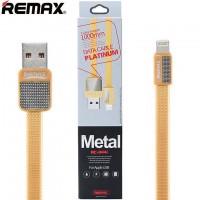 USB кабель Remax Platinum RC-044i Lightning 1m золотистый
