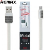 USB кабель Remax Platinum RC-044m micro USB 1m белый