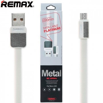 USB кабель Remax Platinum RC-044m micro USB 1m белый в Одессе