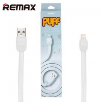 USB кабель Remax Puff RC-045i Lightning 1m белый