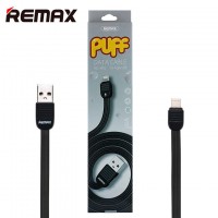 USB кабель Remax Puff RC-045i Lightning 1m черный
