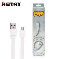 USB кабель Remax Puff RC-045m micro USB 1m белый