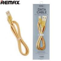 USB кабель Remax Radiance RC-041i Lightning 1m золотистый