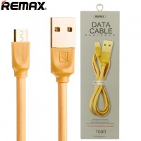 USB кабель Remax Radiance RC-041m micro USB 1m золотистый